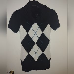 Argyle Sweater Dress
